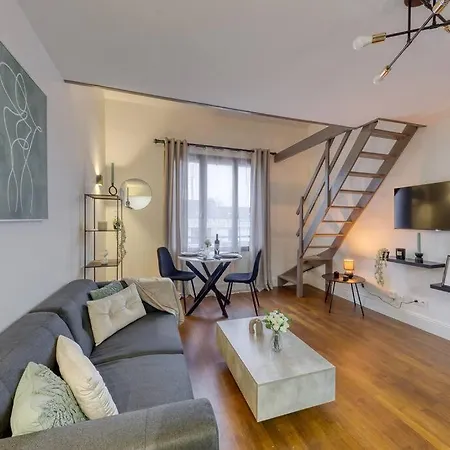 Chaleureux Duplex 30min De Paris Lägenhet Corbeil-Essonnes
