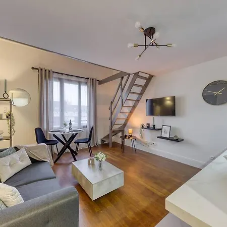 Apartment Chaleureux Duplex 30min De Paris Corbeil-Essonnes